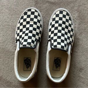 Vans Classic Checkerboard Slip-On Sneaker